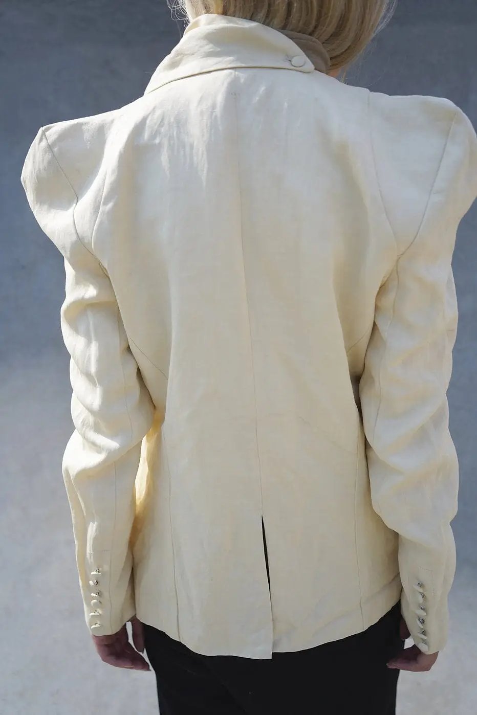 COWL BLAZER 